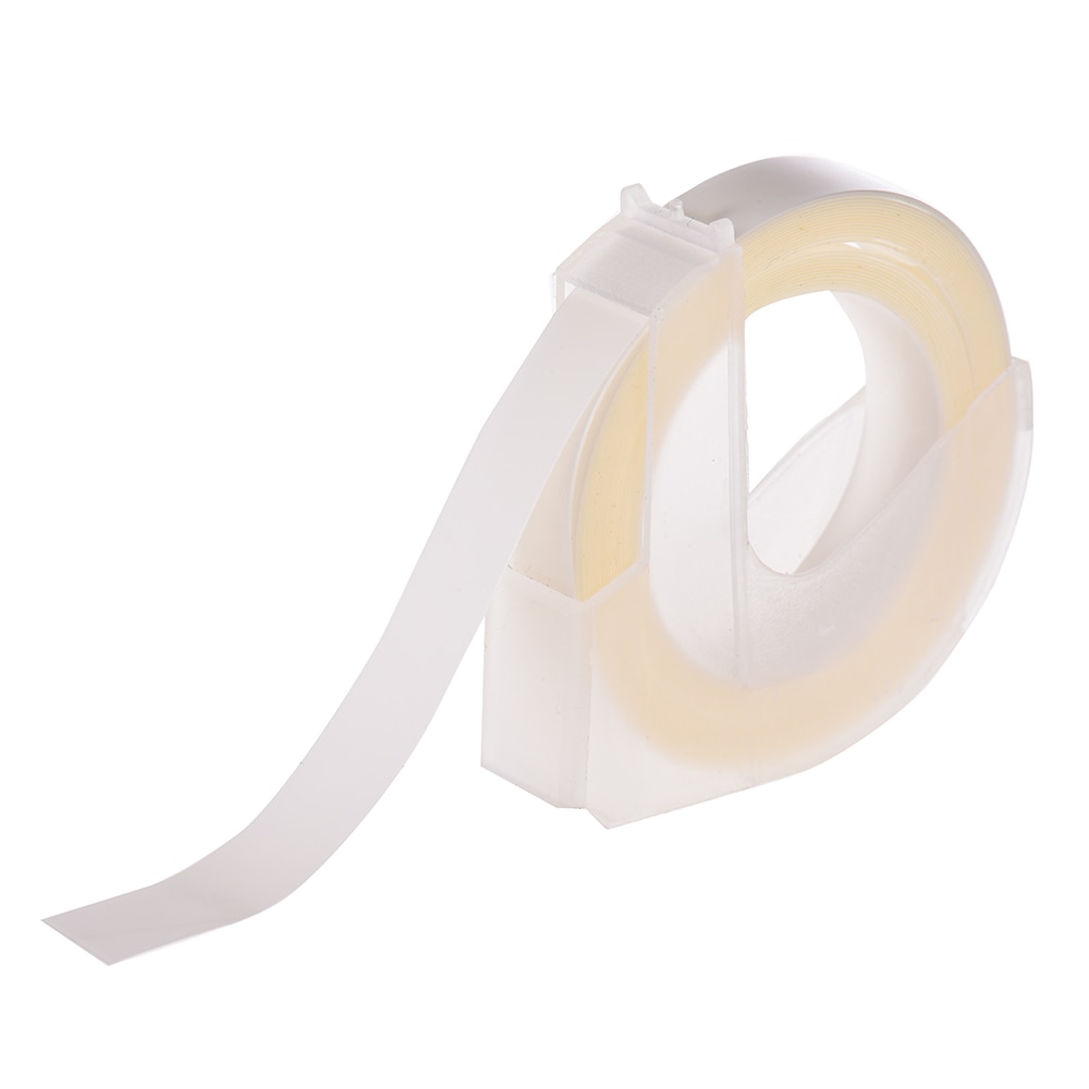 Recarga plástica da fita da etiqueta da gravação 3d para o fabricante da etiqueta de dymo 12965 1610 com 3/8 Polegada * 9.8 pés, 10 rolo (entrega aleatória da cor)