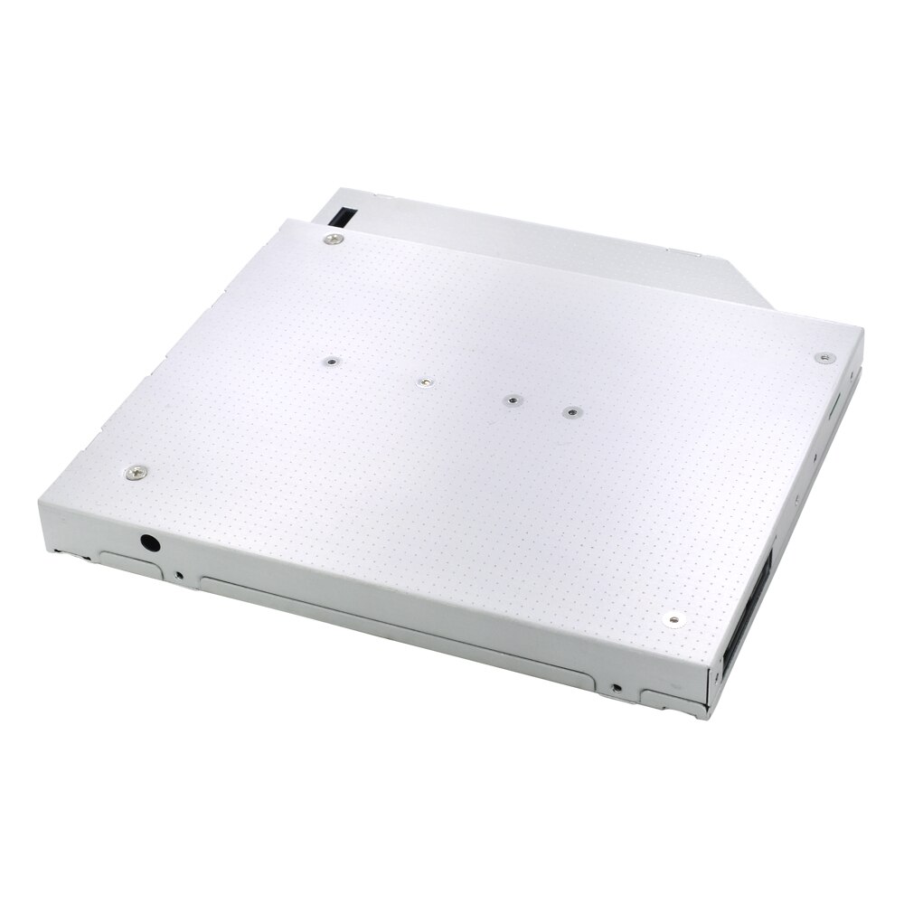 Tishric caddie 12.7mm adapter dvd harddisk kabinett optibay adapter harddisk aluminiumslegering foring til  m2 ngff