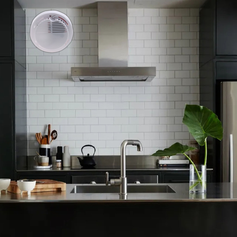 Independent Smoke Detector Fire Alarm with 85dB Loud/Light For Home Garage