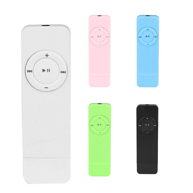 Mini MP3 Player Fashionable Portable Strip Sport Lossless Sound Music Media Support Up To 32GB Micro-TF Card