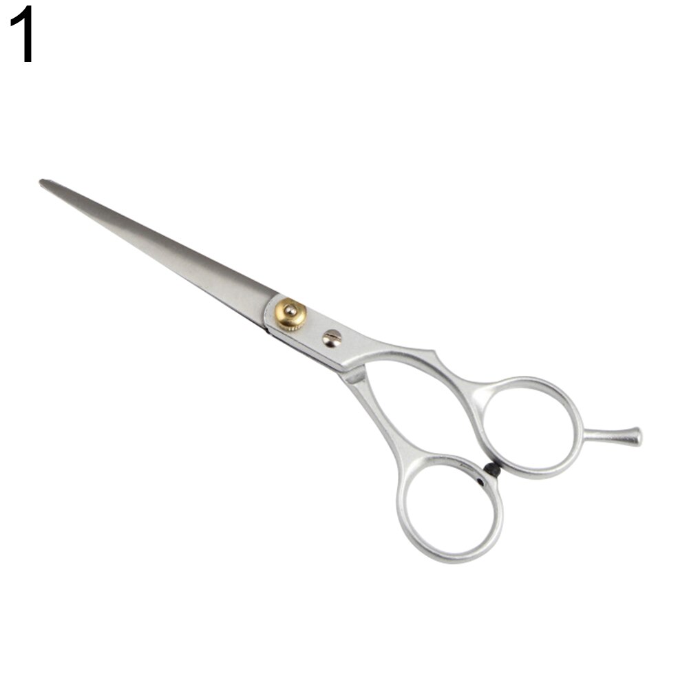 Pro Flat/Teeth Stainless Steel Thinning Styling Tool Hair Scissors Hair Cutting Hairdressing Scissors Shears: Flat