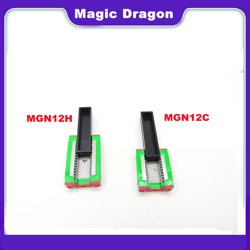 MGN12H MGN12C Blok Voor MGN12 12Mm Lineaire Gids 12Mm Lineaire Rail Manier Lange Lineaire Vervoer Voor cnc Xyz Axis
