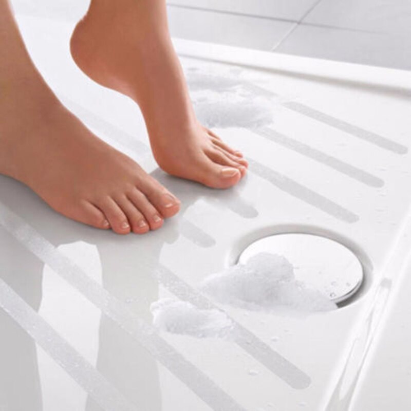 Pegatinas antideslizantes para agarre de baño 12/24, cintas de seguridad antideslizantes para suelo, cintas para ducha, apliques para accesorios de baño