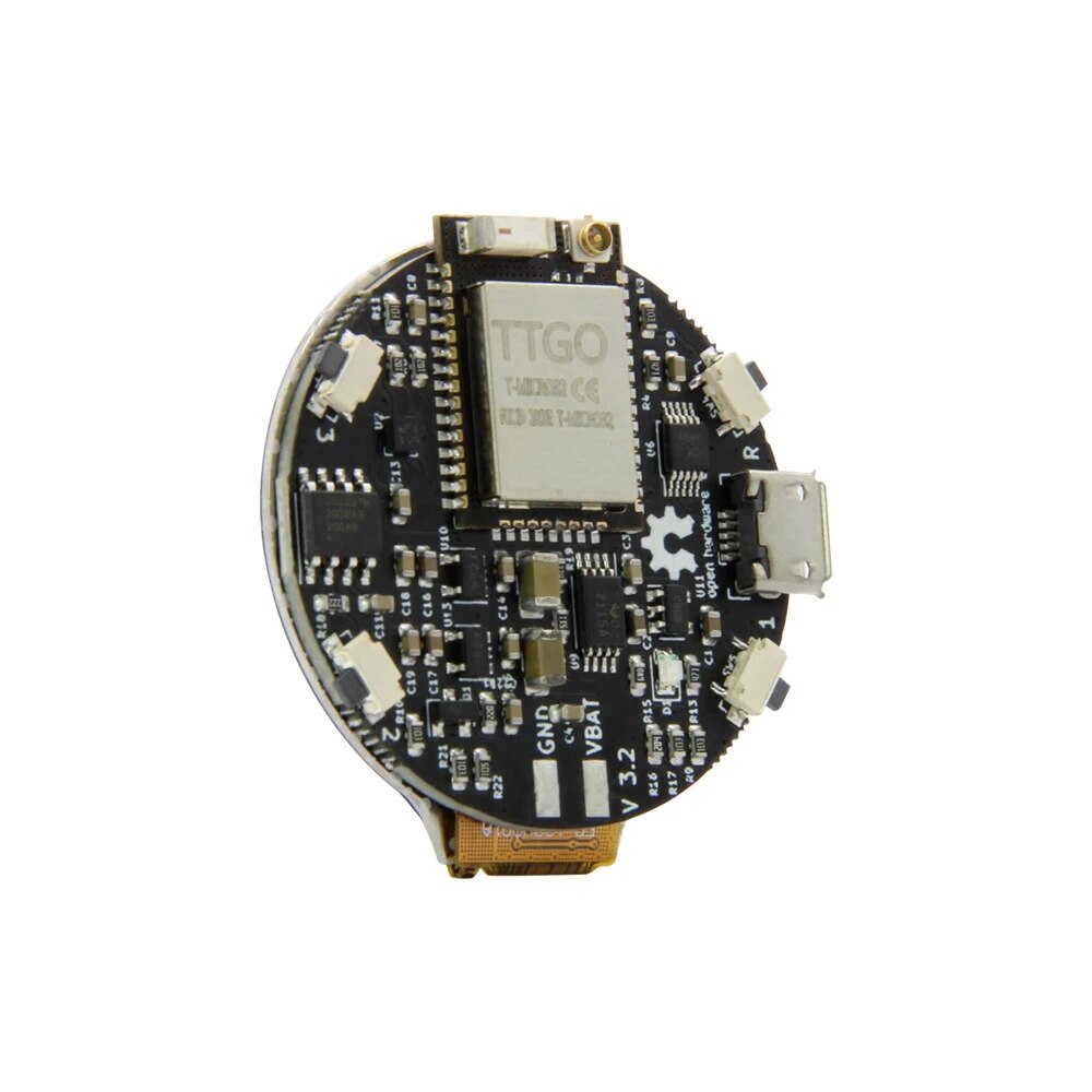 LILYGO®& Pauls_3d_things Open-Smartwatch T-micro32 ESP32 WIFI/Bluetooth für arduino