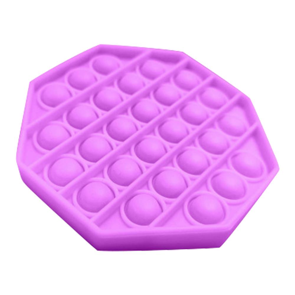 Silicone Stress Reliever Toys Adults Kids Pus Bubble Sensory Fidget Squeeze Educational Puzzle Toys: 02