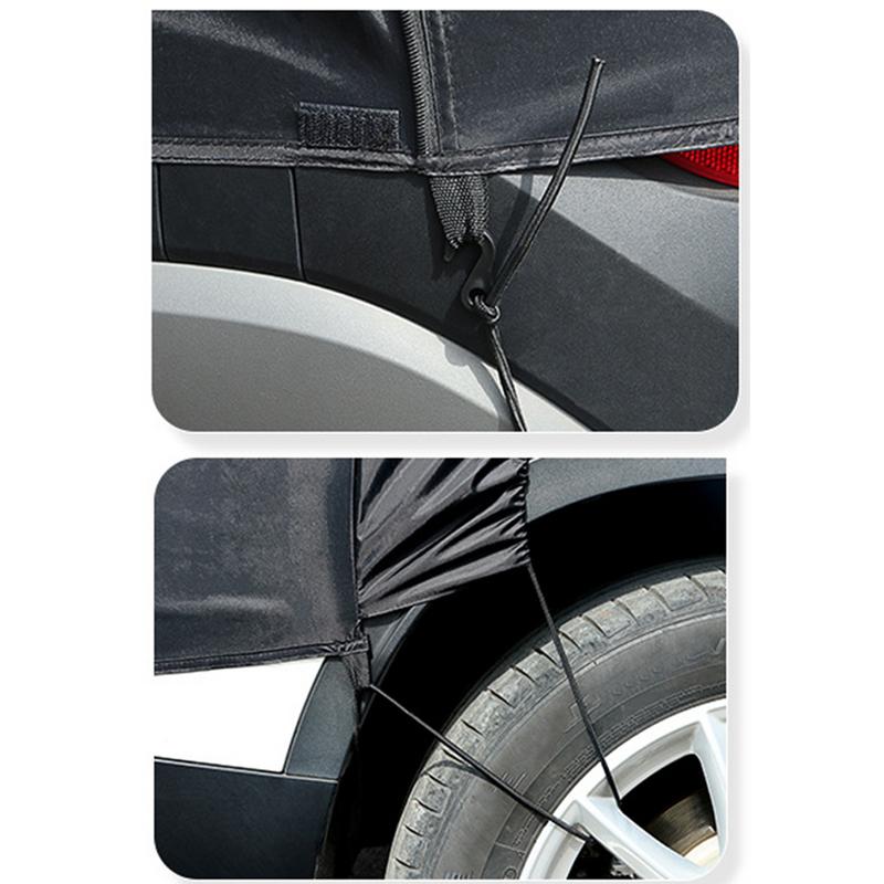 Tienda de campaña portátil para maletero de SUV, refugio exterior para puerta trasera de coche, accesorios de Camping, 3 caras