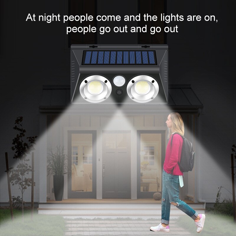 32/40LED Solar Light Outdoor Solar Lamp PIR Motion Sensor Wall Lamps IP65 Waterproof Solar Sunlight Powered Garden Street Light