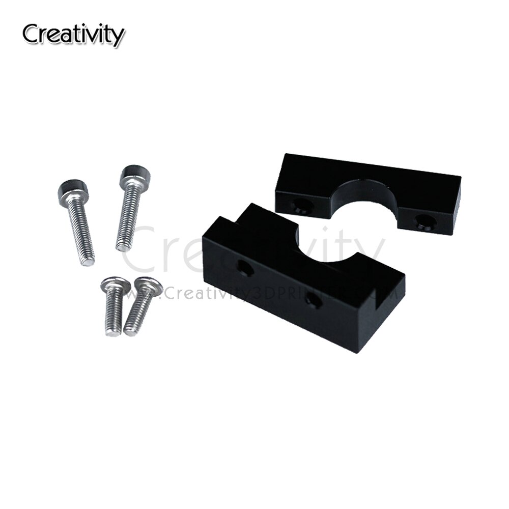 V6 to CR10 J-head Hotend Aluminium Bracket E3d V6 volcano Print Head Mounting Fixed Block for Ender-3 CR-10 Series Printer Parts
