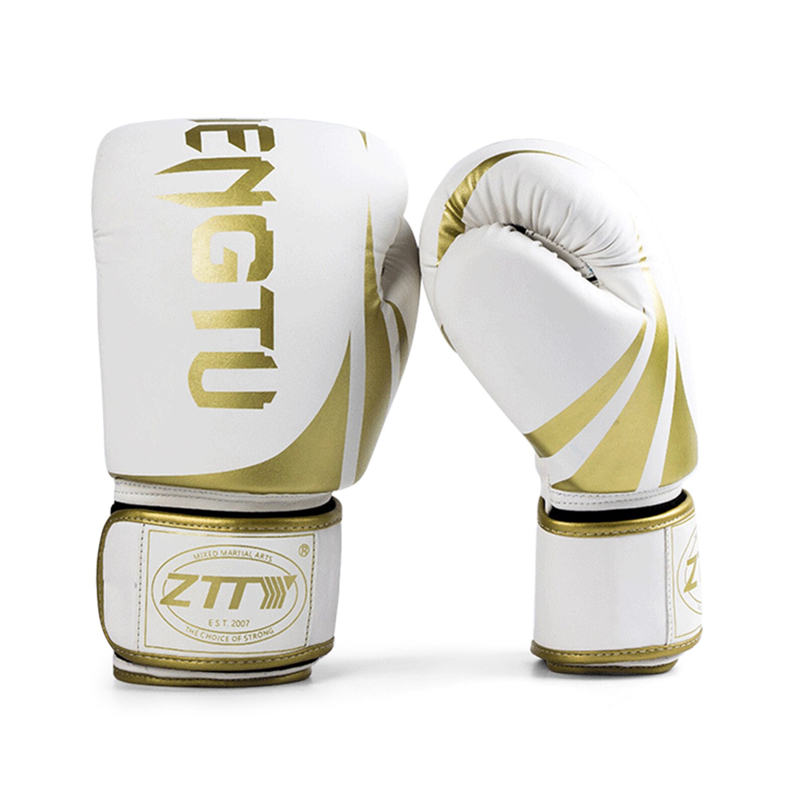 Boxing Gloves Boxing Training Gloves for Men & Women Kickboxing Gloves Heavy Bag Gloves for Muay Thai Boxing Kickboxing MMA: White