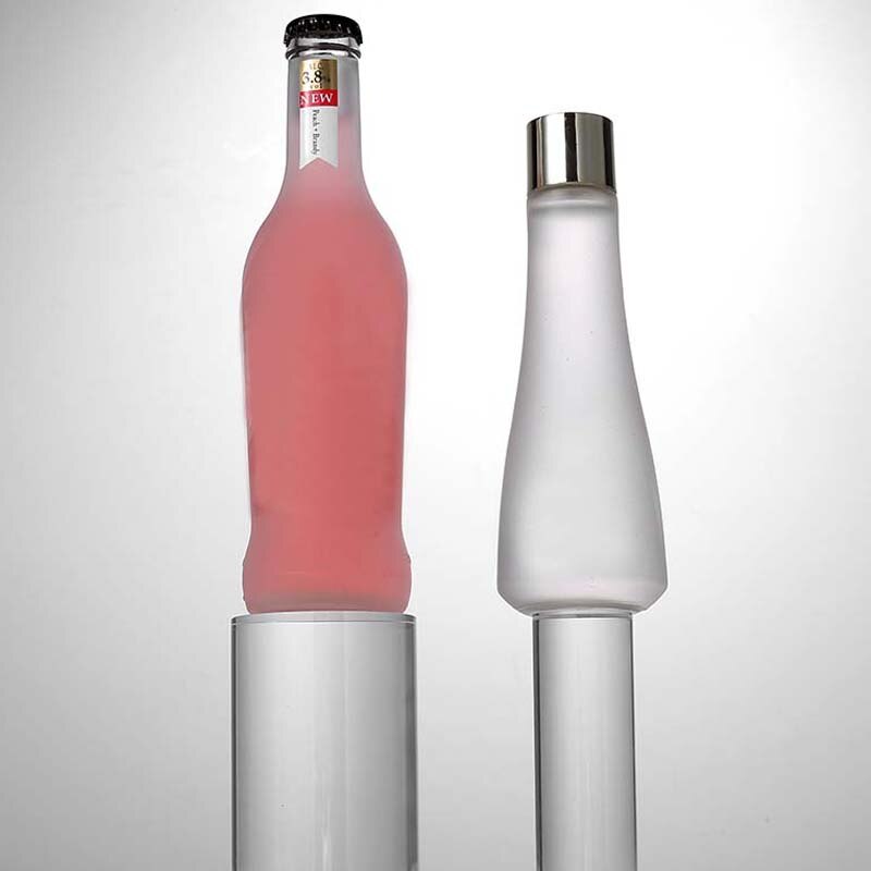 Photographic Acrylic Column Cosmetics support Shooting Clear Decoration Block Product Holder Display Stand cylinder