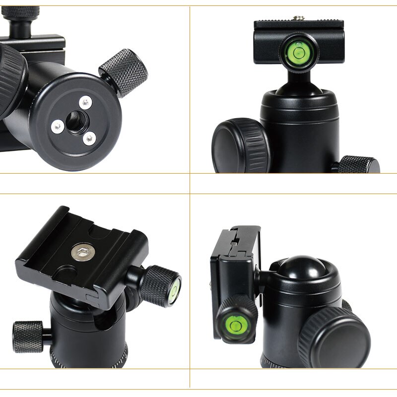 30mm Ball Diameter Tripod Head Ballhead Rotate 360 Degrees Camera Panorama Universal Monopod Mount Adapter For Arca Swiss Dslr