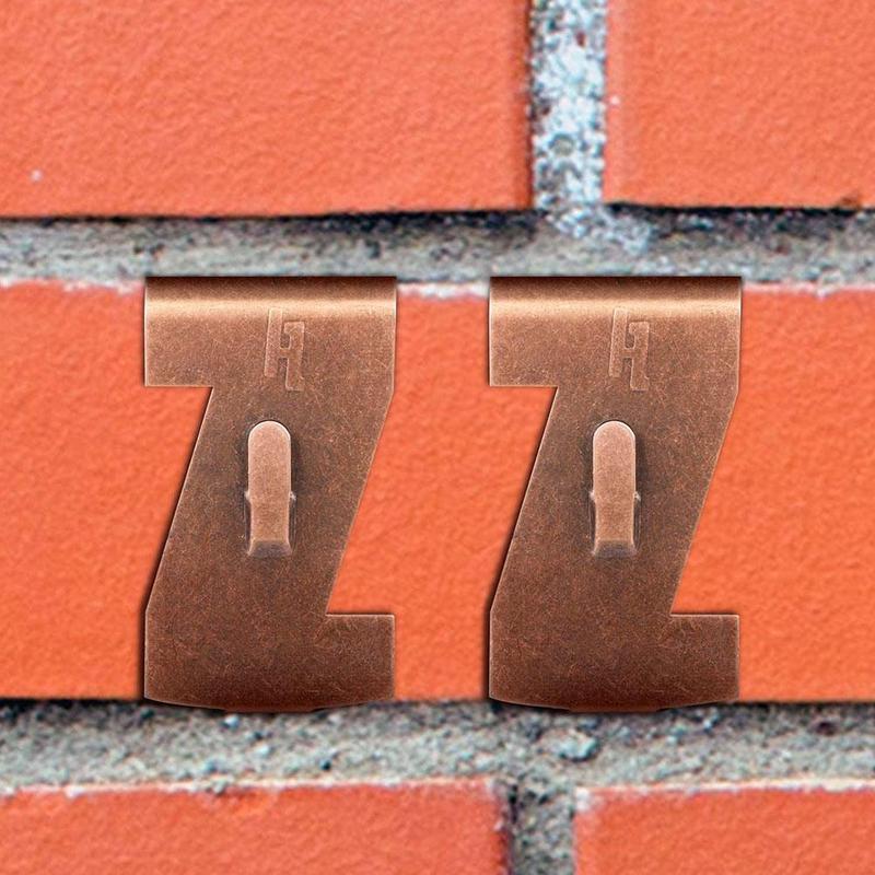 Stalishare Clips De Ladrillo, Ganchos Para Colgar Al Aire Libre, Sin Taladro, Clips De Pared De Ladrillo Ajustables De 1.97 A 2.91 Pulgadas, Ganchos De Ladrillo De Metal Para Colgar Cuadros