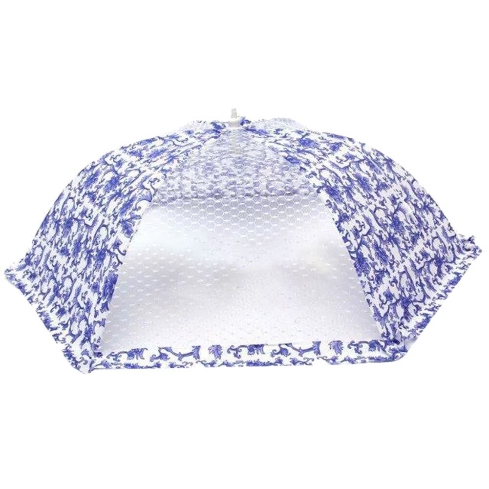 75x30cm Food Cover Umbrella Foldable Anti-fly Dustproof Mesh Food Cover Food Dish Cover Dinner Table Tent kitchen Food Supplies