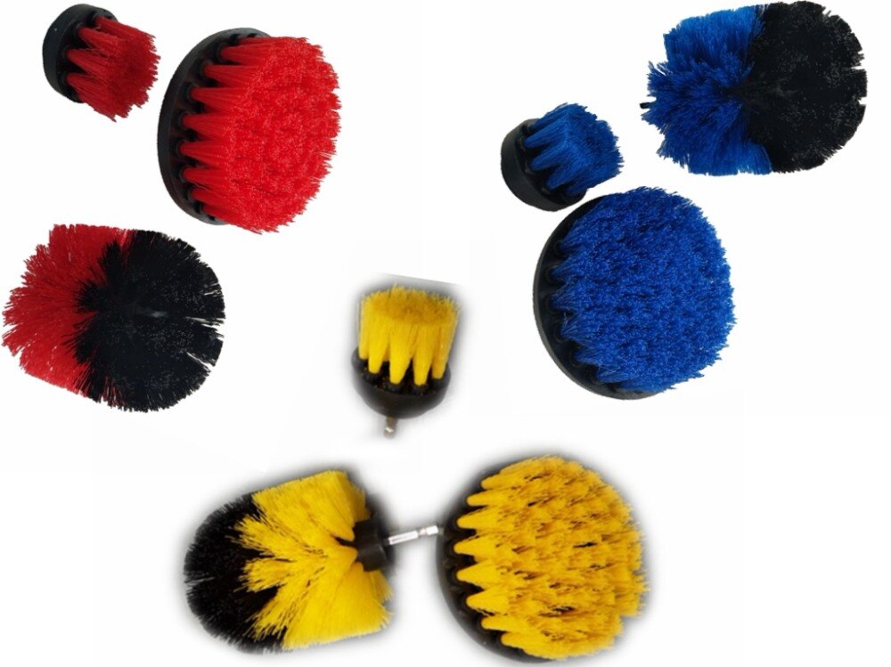 Power Scrubber Drill Brush Set for Bathroom Drill Scrubber Brush for Cleaning Cordless Drill Attachment Kit Power Scrub Brush