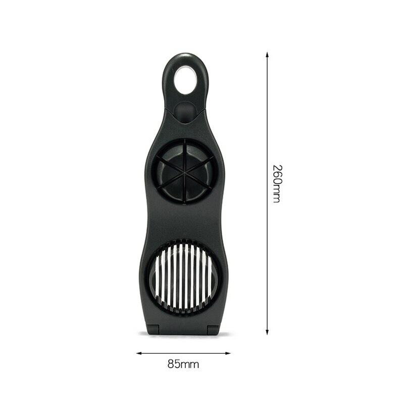 2 In 1 Rvs Ei Snijmachines Voor Kook Eieren Ei Cutter Splitter Verdelers Keuken Gadgets I88: Default Title