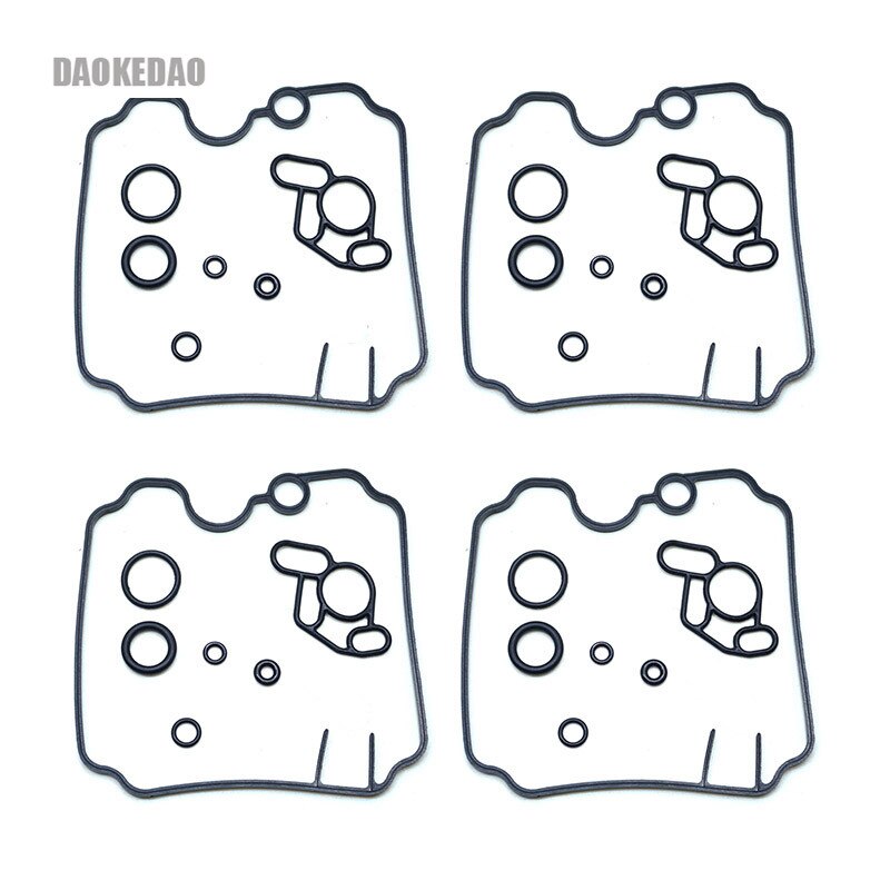 Kits de reparación de carburador para Yamaha XJ400S Diversion 1992, XJ400, XJ 400, kit de reconstrucción de anillo de junta de tornillo principal: 4 Gasket Kits