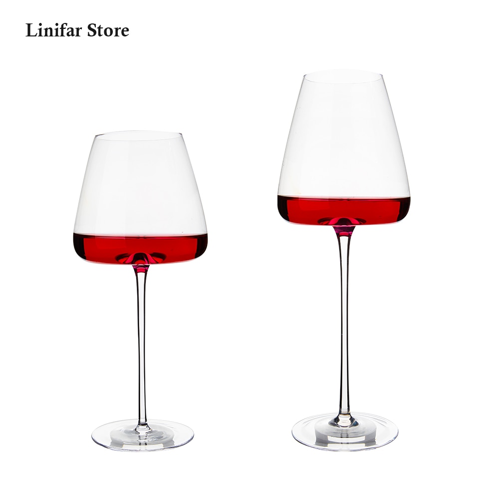 1Pcs Grote Wijn Glas Crystal Water Bordeaux Bourgondië Bril Transparant Drinkglas Beker Cup Voor Bar Keukengerei