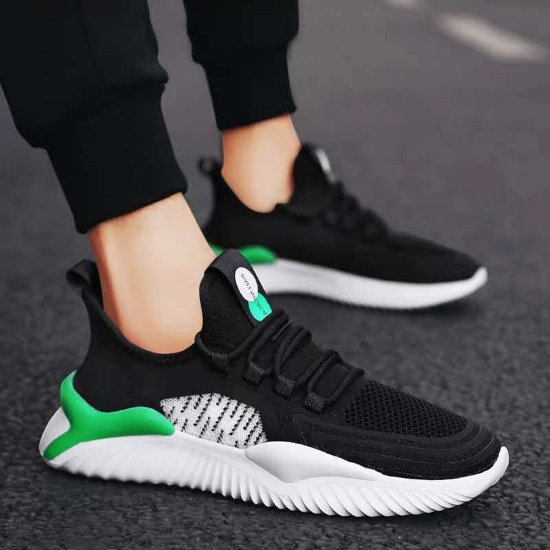 Sonechoki sneaker heren ademend mesh wandelschoenen lichtgewicht hardloopschoenen joggingschoen veterschoenen casual sportschoenen