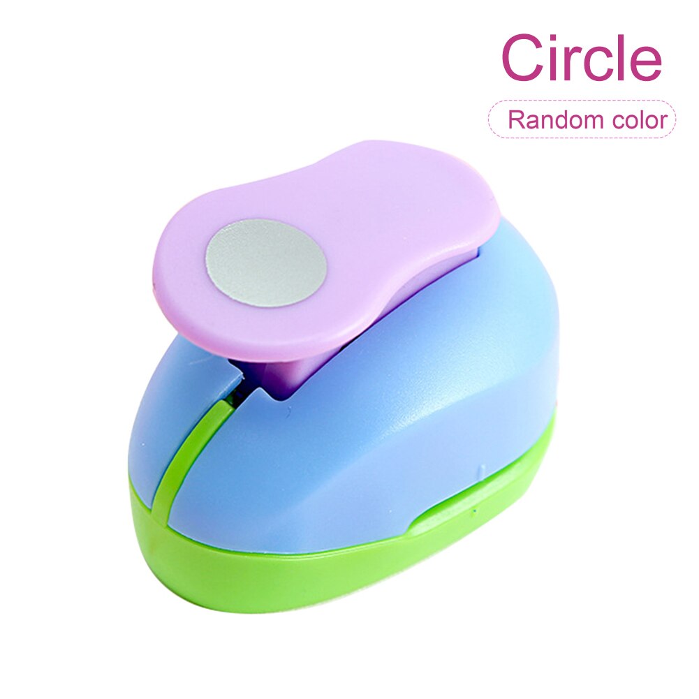 Hole Paper Craft Greeting Card Decorative Different Pattern Lever Punch DIY Art Cute Handmade For Kids Scrapbooking