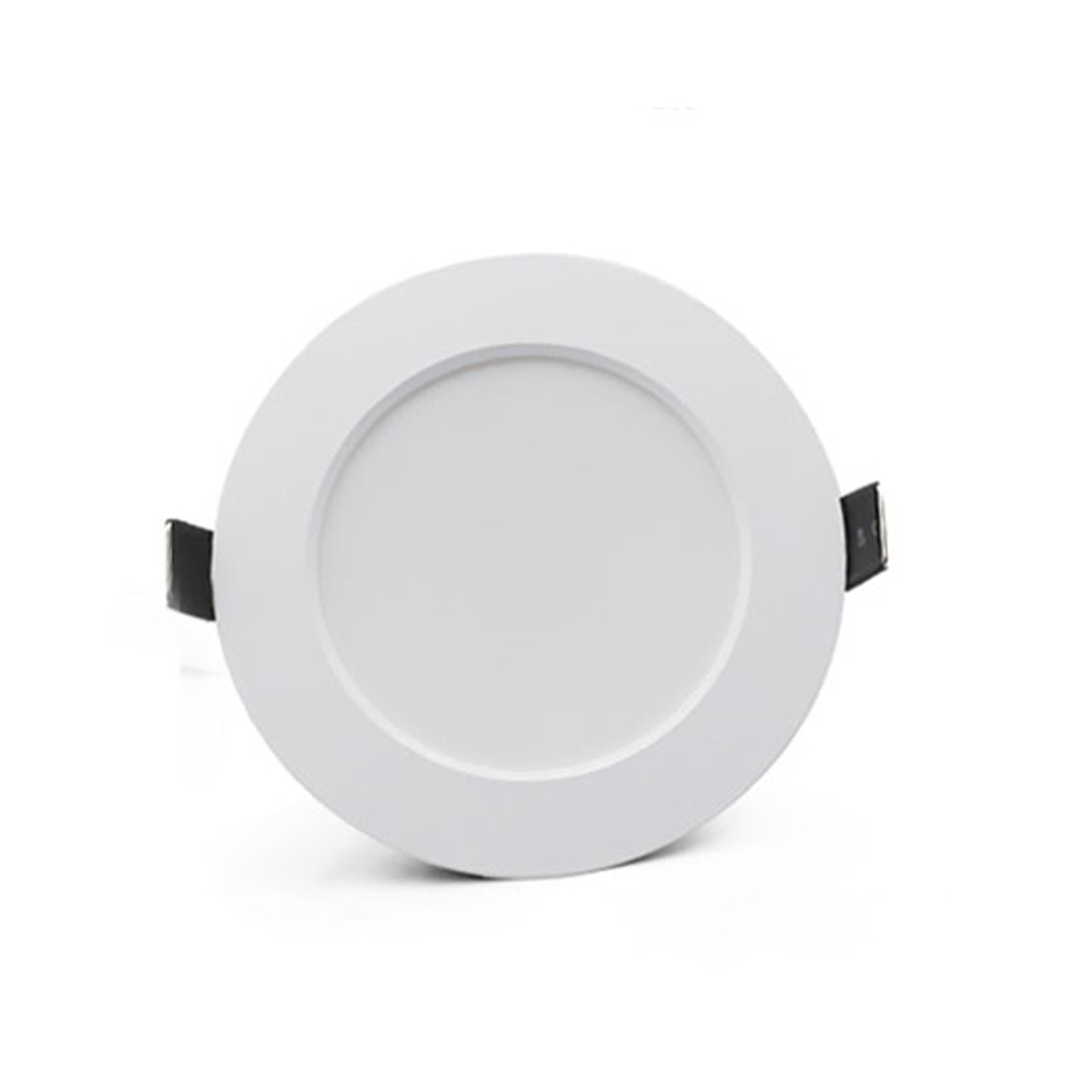10Pcs/Lot LED Downlight 220V Recessed Round Ceiling Dowm Light Bedroom Indoor Living Room For Home Decor Lighting LED Spot Lamp: 7w / black