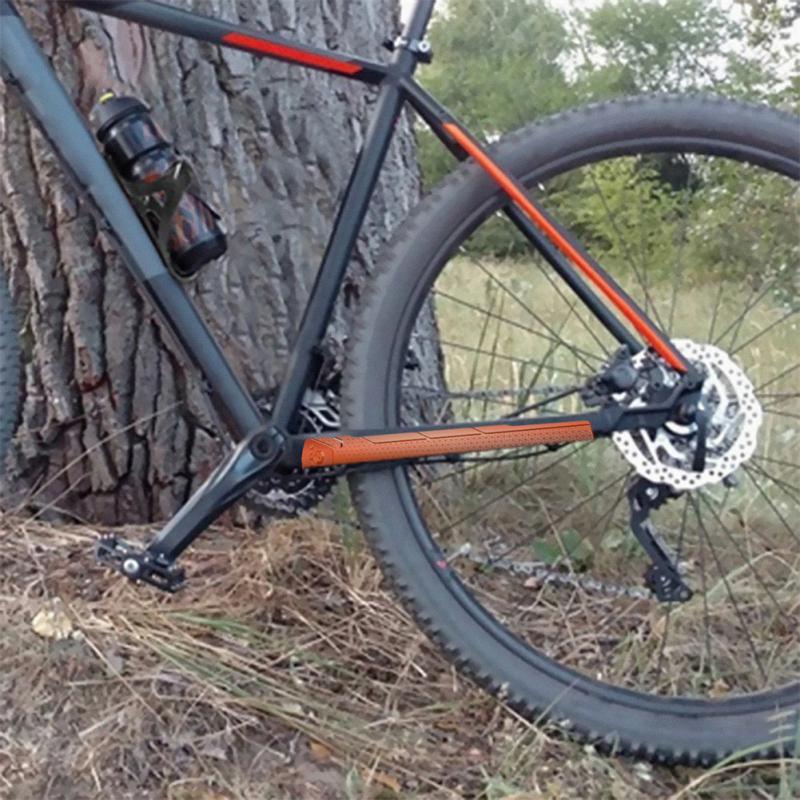 Fiets Beschermende Sticker Fiets Frame Onder Buis Sticker Bescherming Sticker Siliconen Sheet Bike Anti-Opknoping Anti-Collision