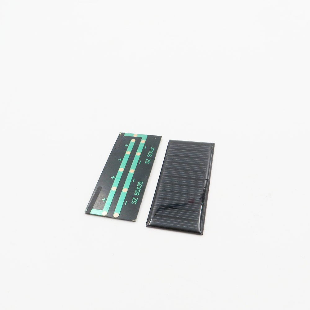 5.5v 0.38w 70ma solpanel polysilicium diy batterioplader lille mini solbatteri kabel legetøj sollampe 5.5v
