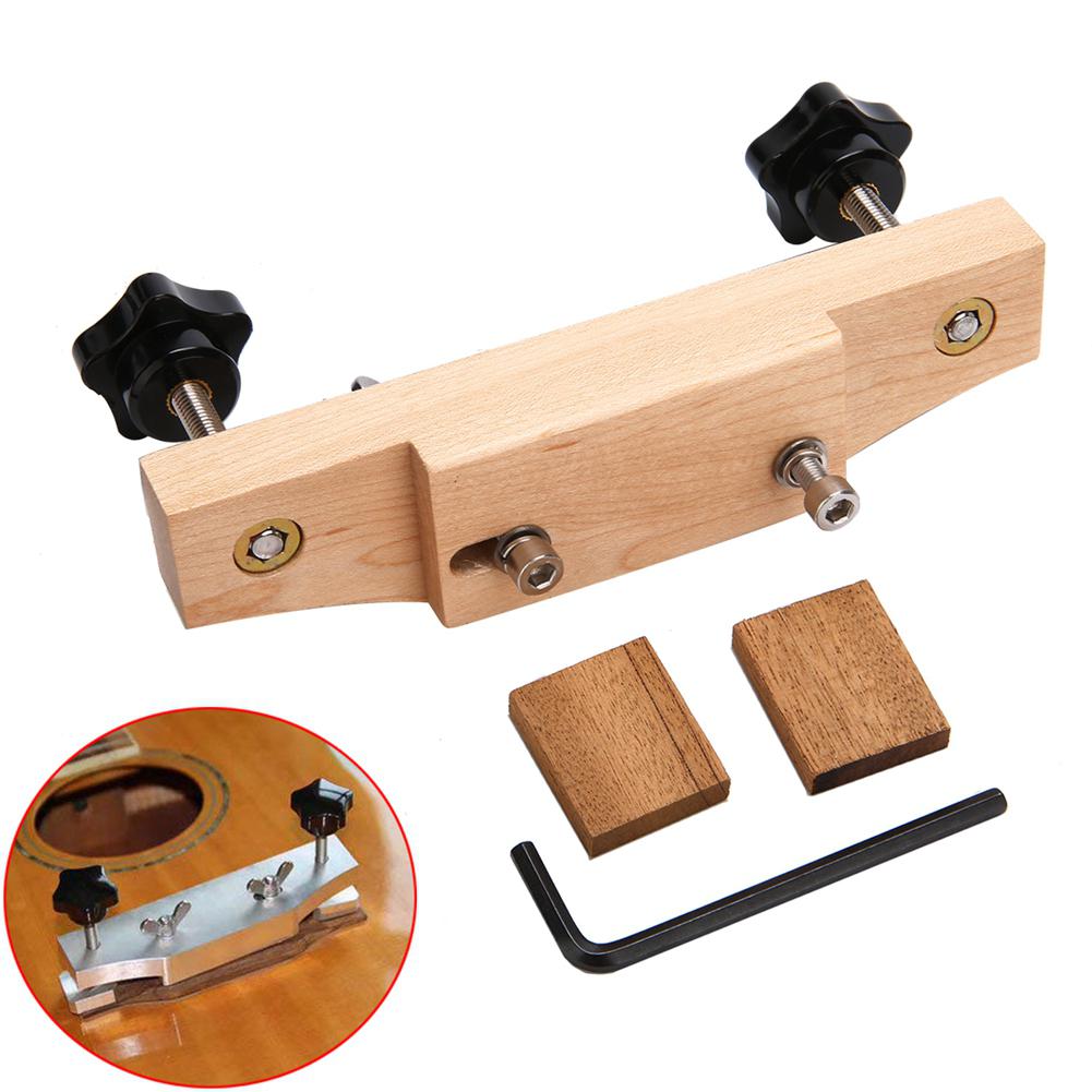 Houten Gitaar Bridge Clamp Gitaar Bonding Clip Bridge Adhesive Tool Akoestische/Klassieke Gitaren Luthier Reparatie Tools: Default Title