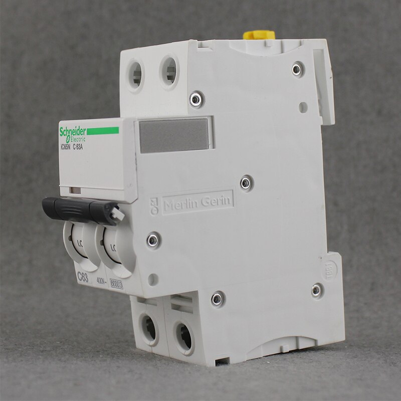 Schneider All Series MCB Circuit breaker Air switch DZ47 IC65N 2P 10A 16A 20A 25A 32A 40A 50A 63A