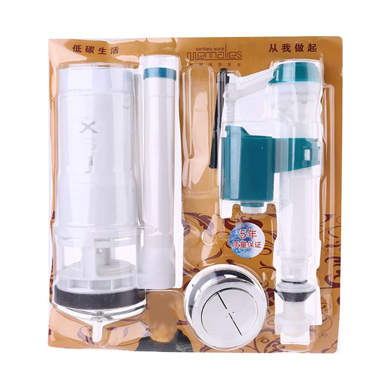 Toilet Water Tank Connected Cistern Inlet Drain Valve for Bathroom Facilities Repair Accessories