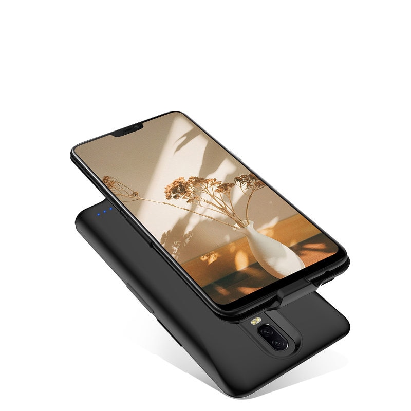 Terug Clip Batterij Case Voor Xiaomi Pocophone F1 Externe Power Bank Backup Opladen Cover Pocophone F1 Batterij Oplader Case Funda