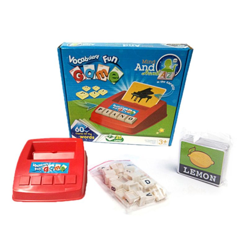 Spelling Spel Engels Brief Alfabet Vroeg Leren Educatief Kinderen Speelgoed Kinderen L41D