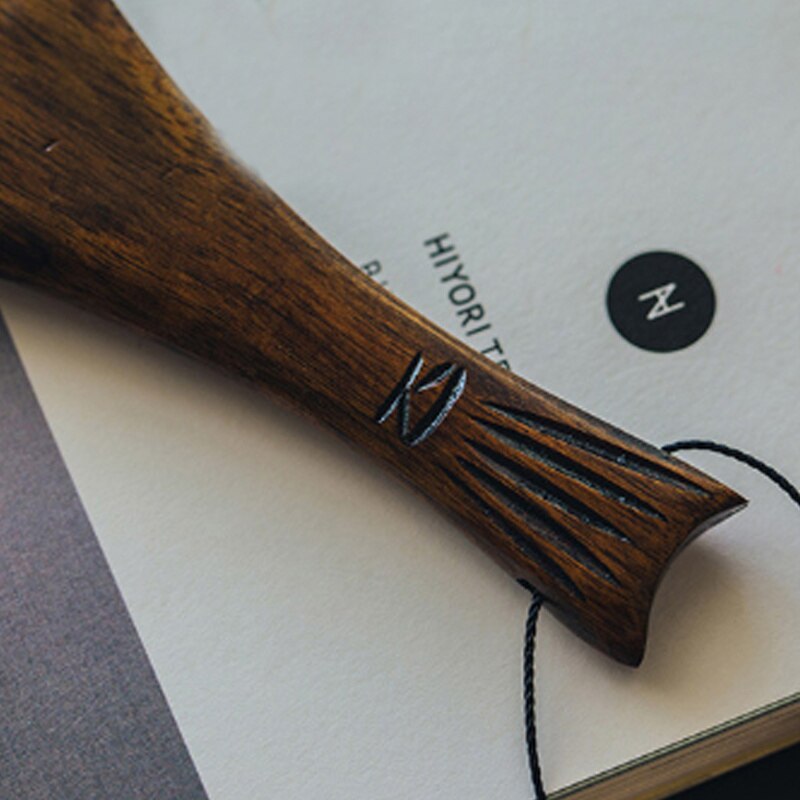 Spatule à riz en bois massif, sculpture en bois de , ustensiles de cuisine en bois, ensemble d'artisanat en bois