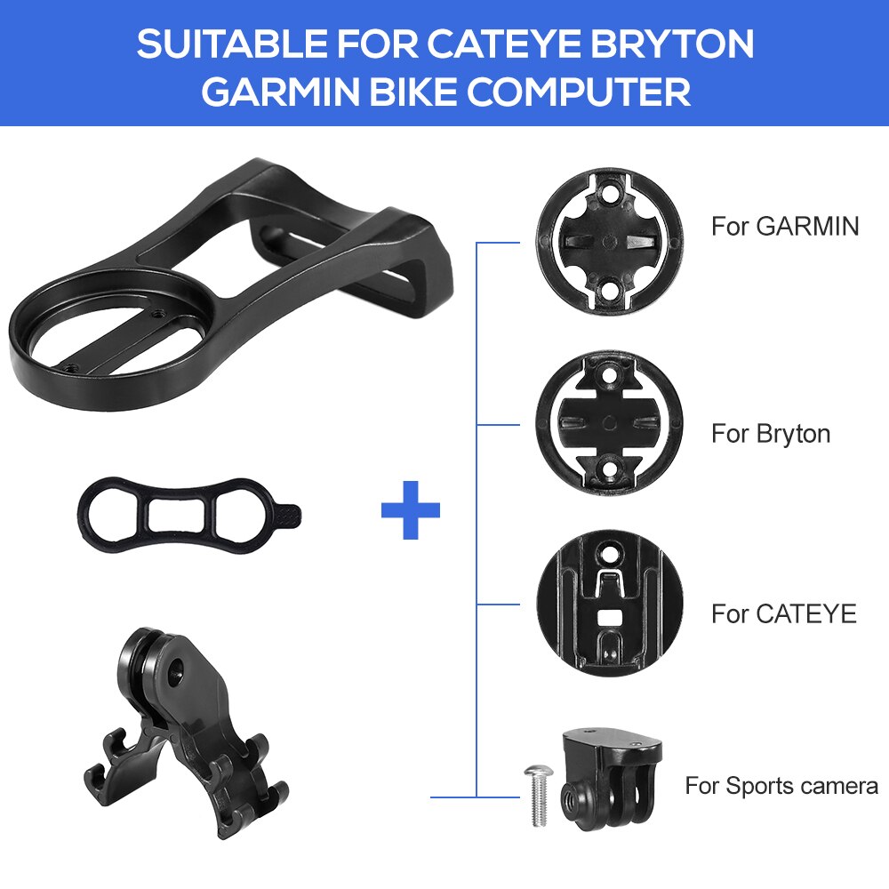 Fiets Computer Camera Mount Houder Out Front Bike Mount Van Bike Mount Accessoires Voor Garmin Bryton/Cateye/Igpsport/