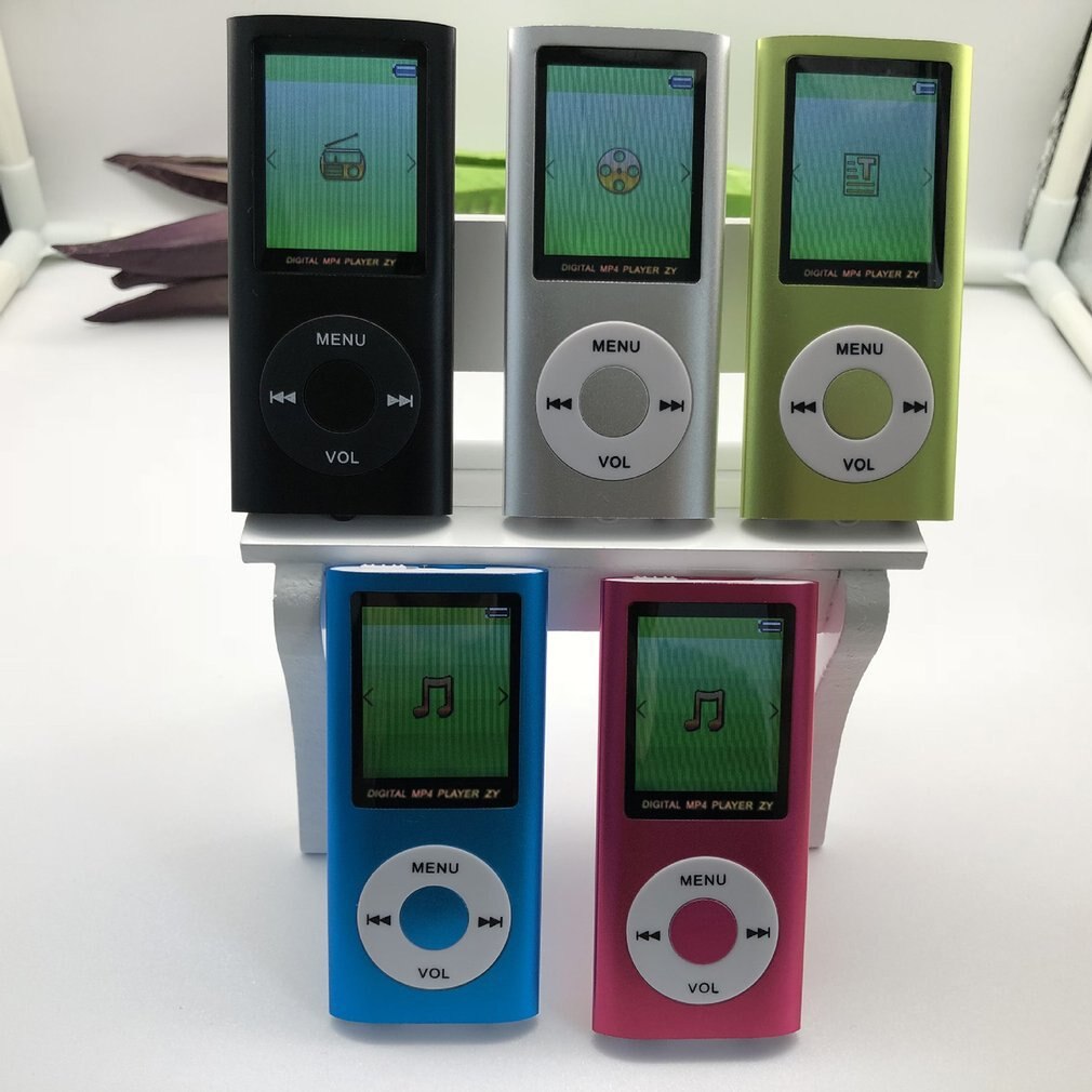 1.8 inch color screen mp3 player Play music with fm radio video player E-book player