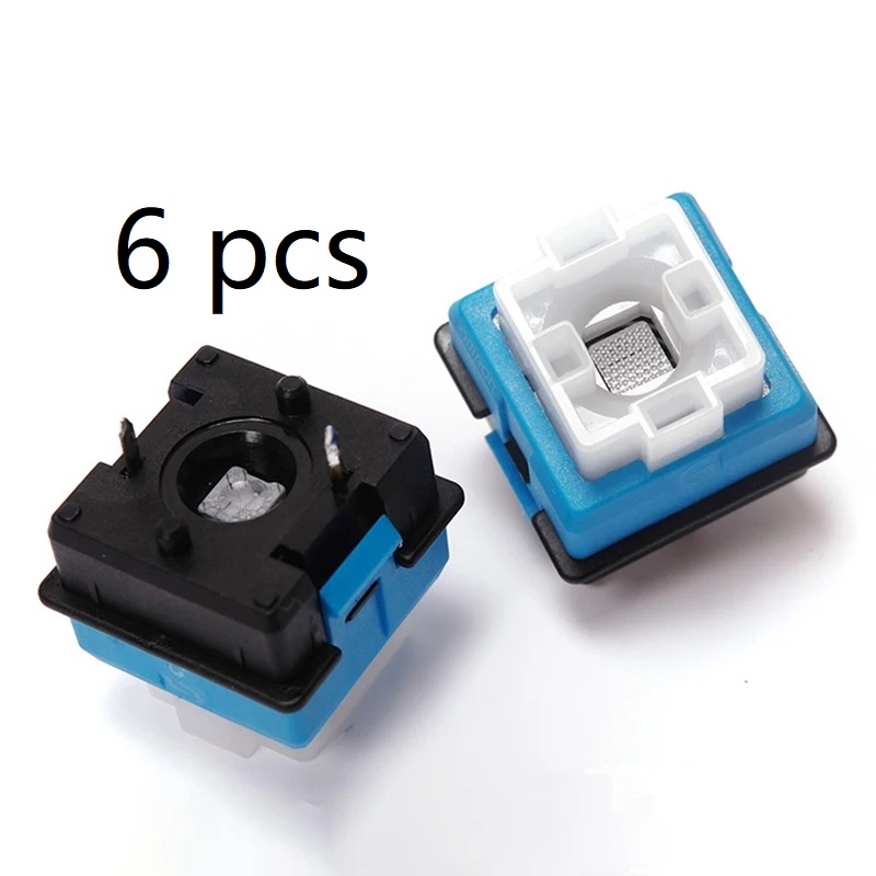 4 unids/set Original OMRON Romer-G interruptor ormon eje para Logitech G910 G810 G310 G413 Pro de interruptor de teclado mecánico: switch 3 Pcs