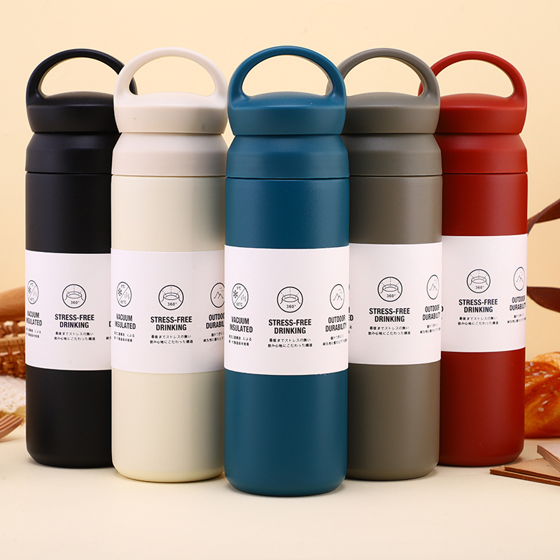 Reizen Tumbler Thermos Mok 350/500ML Roestvrij Staal Dubbelwandige Thee Koffie Thermoskan
