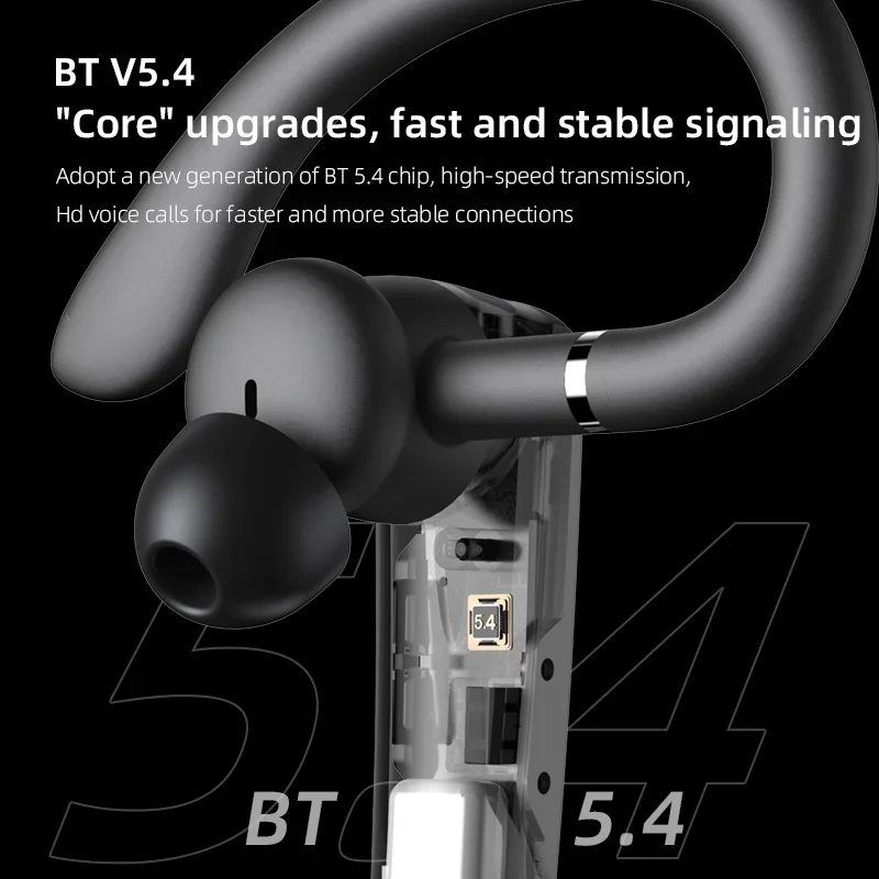 Hands-free Business Wireless Bluetooth Headset TWS BT5.3 Earplug Single Headset Non-noise Canceling TWS Headset