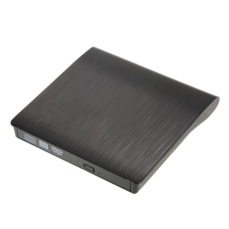 Ultra delgado portátil USB 3,0 SATA 9,5mm disco óptico externo caja de la unidad para PC Laptop Notebook