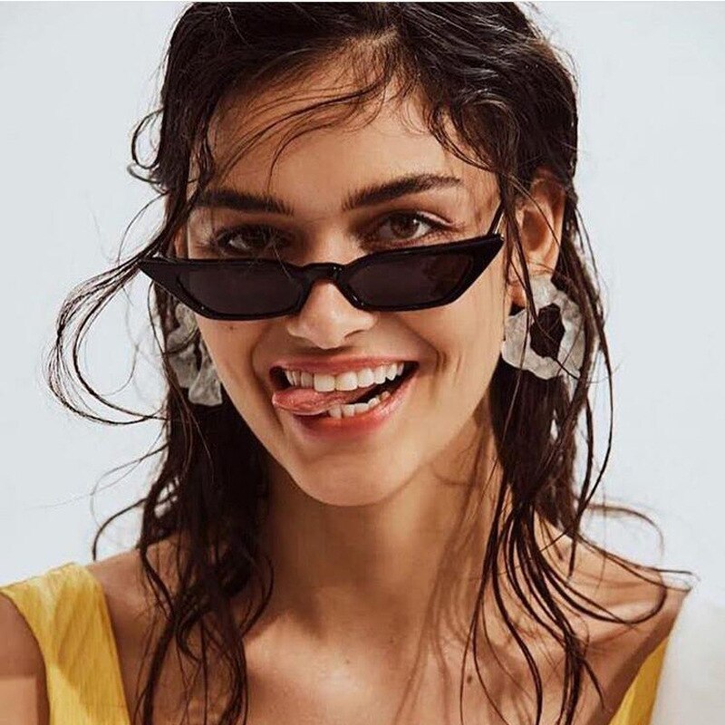 Cat eye bril vintage zonnebril dames cat eye kleine monturen zonnebril retro kleine rode dames zonnebril