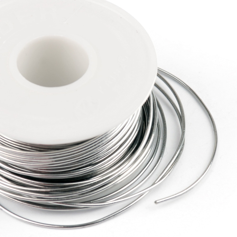 Areyourshop 100g 60/40 63/37 0.5mm / 0.8mm / 1.0mm / 1.5mm Rosin Tin Lead Solder Wire Welding with 2% Flux for Soldering