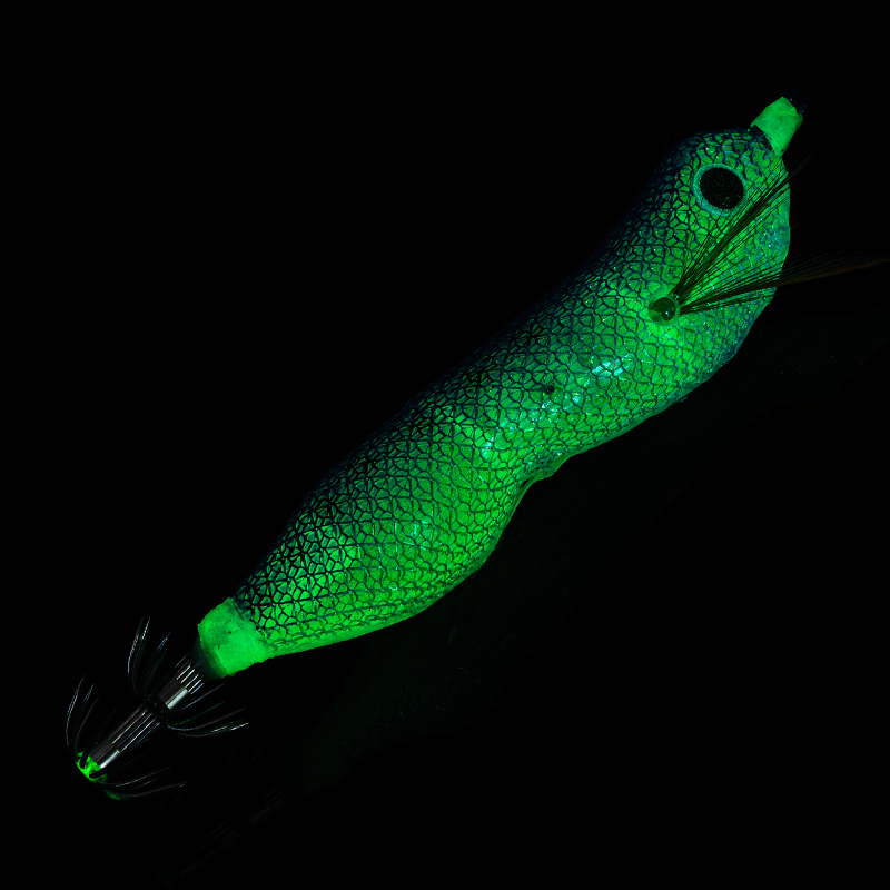 LETOYO – appât lumineux pour la pêche au calmar, leurre pour attraper des poissons tels que les seiches, 80mm, 12g turlutte calamar turlutes peche au calamar turluttes peche aux calamar