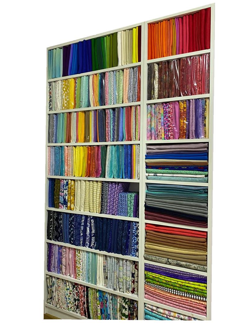 50*110CM 100％ Cotton Printed Fabric Rainbow Fish Scale DIY Handmade for Clothes Bags