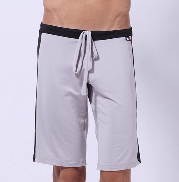 Sommer Outdoor Streifen wasser Sport Surfen Weichen Mann Slim Fit Komfortable Fitnees Track Kurze Hosen Freies: GRAY / XL