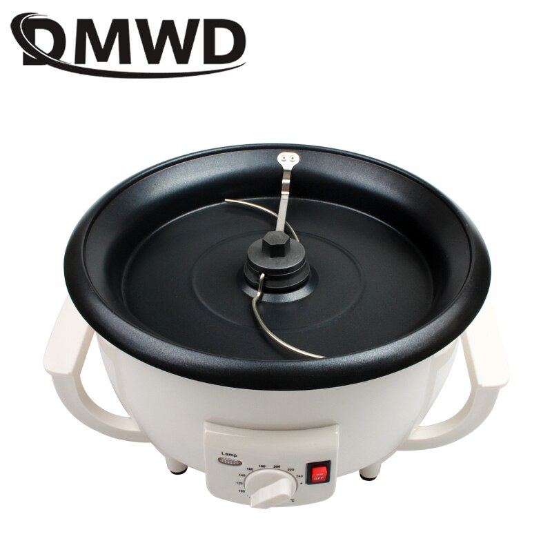DMWD-tostador de café eléctrico, 110V/220V, frutas secas, cacahuete judías, estufa para hornear, secador de granos, granos de café, máquina para asar, EU