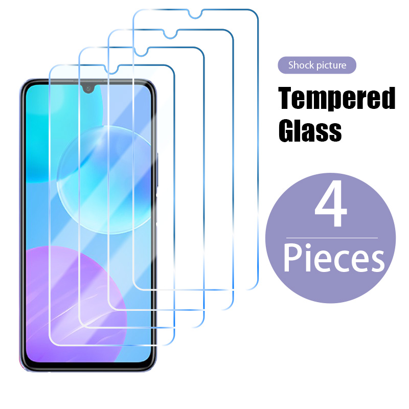 4Stck Schutz Glas Für Huawei Honor 50 30 20 10 Lite Anzeige-schutz Auf Huawei Honor 8X 9X 10i 20i 30i klar telefon glas