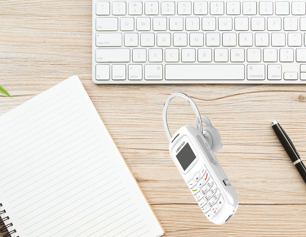 L8Star Gt Ster Gtstar Bm70 Bluetooth Mini Mobiele Telefoons Bluetooth Dialer Universele Draadloze Hoofdtelefoon Mobiele Telefoon Dialer BM50: White