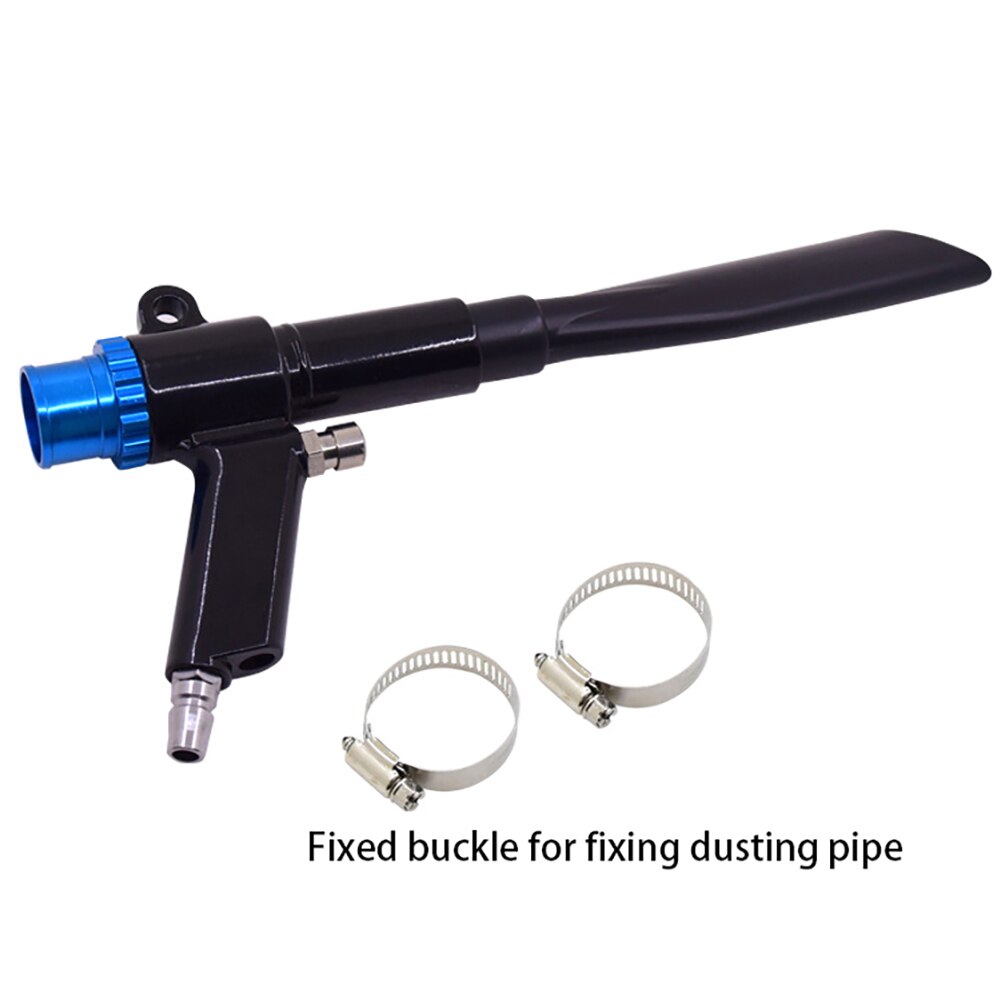 Car Tire Cleaner Tool Kit Pneumatic Tools Vacuum Air Blower Vacuum Tire Dust Suction Garage Tool