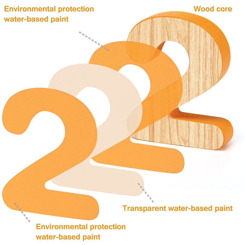 beetoy Alphabet Flash Cards Wooden Letters Jigsaw Puzzles Numbers with Storage Box, Baby Preschool Learning Educational Toys