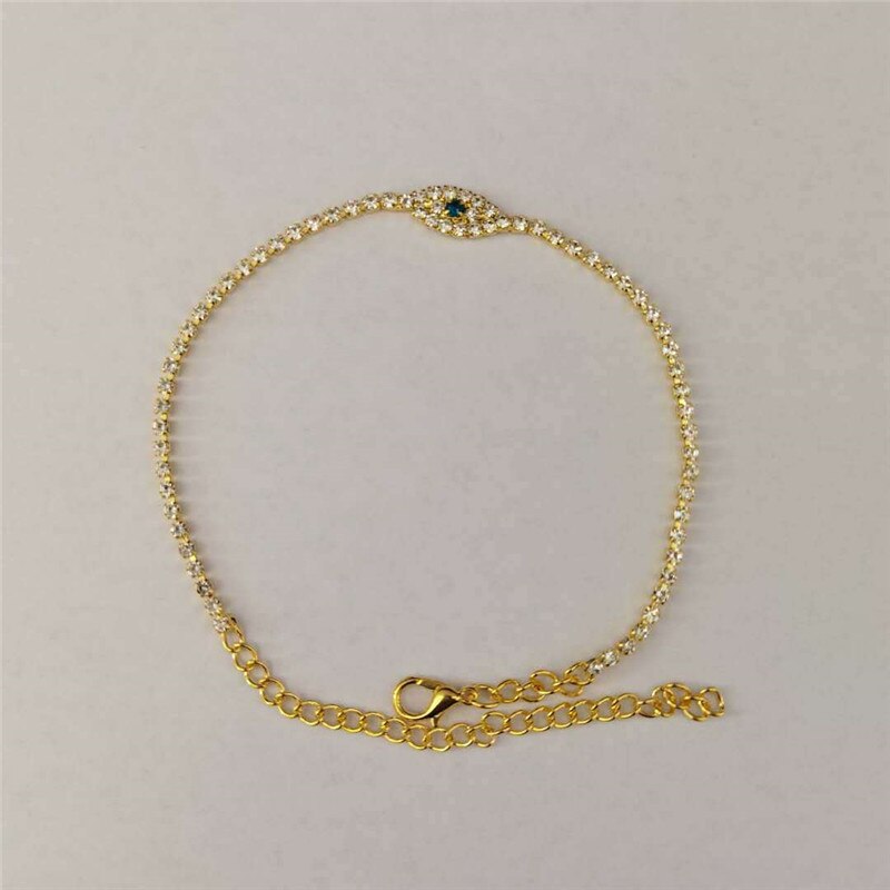 Pulsera De Ojo Malvado De Oro De 14 Quilates: Amuleto De Pro | Cuotas