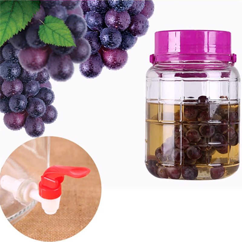 1pc DIY Wine Beer Bottling Homebrew Bucket Barrel Plastic Spigot Tap Replacement Wine Bottle Plastic Faucet Drink Dispenser